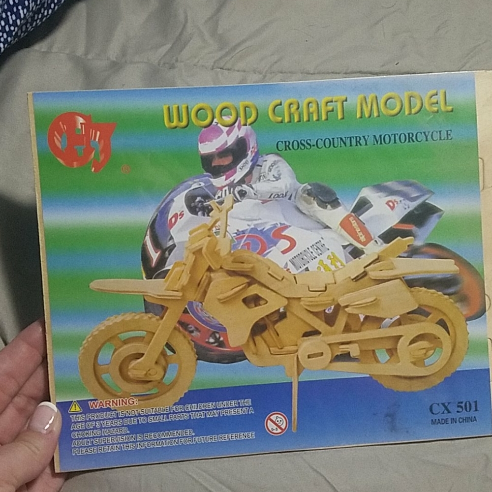 Wood craft model